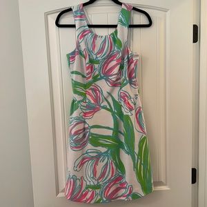 Lily Pulitzer Resort White Ring the Bellboy Dress Size M